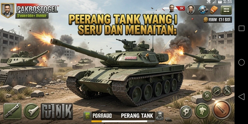 Antarmuka permainan PAKBOSTOGEL yang menarik dan dinamis.